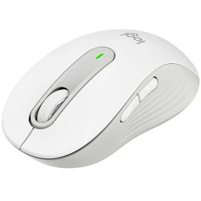 Logitech Signature M650 Wireless Bt Mouse (Size-S/M)- Off White